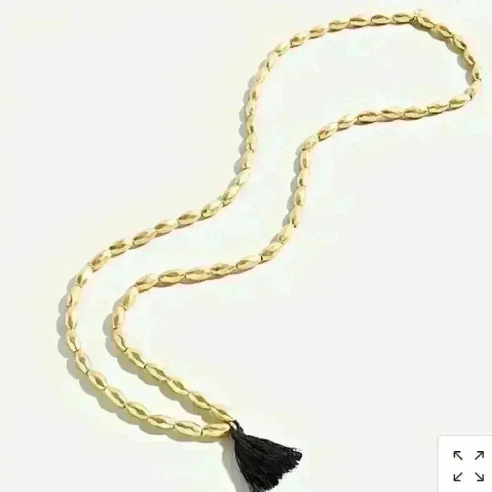 J Crew Beaded String Necklace
